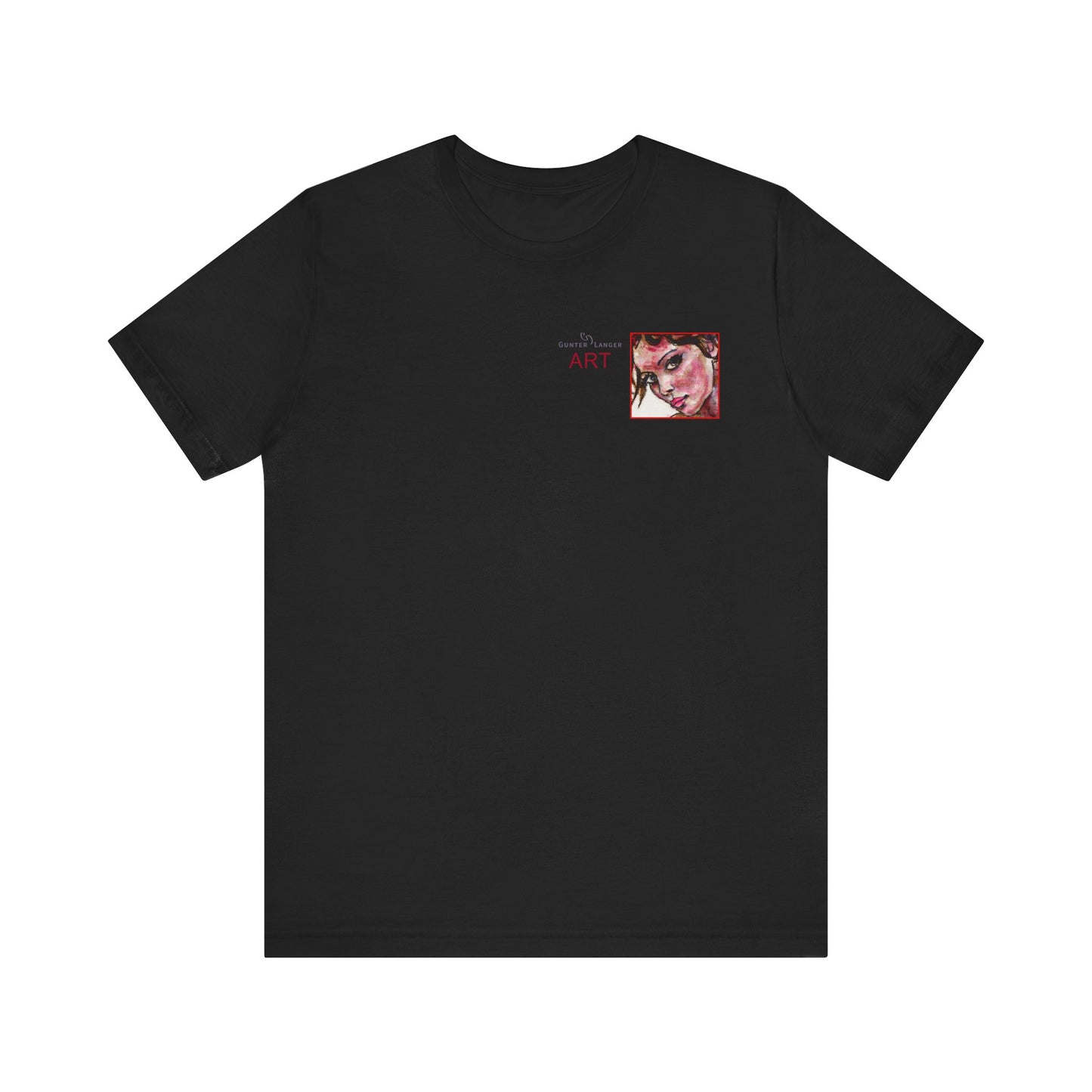 Copy of Unisex Jersey Short Sleeve Tee - Motiv: Annette, H 8 cm