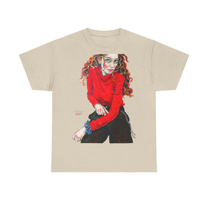 Unisex Heavy Cotton Tee - Motiv: Front Franciska