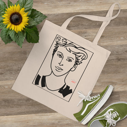 Tote Bag - Motiv: Lars, Kasten, einseitig bedruckt, H30,5 cm