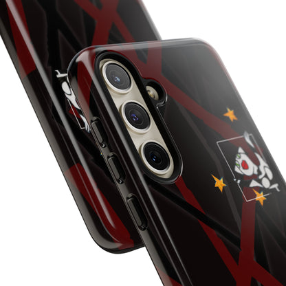 Tough Cases - Google Pixel - Samsung Galaxy - Motiv:  "Miau" klein H 8 cm, Sternenhimmel, Mikado3