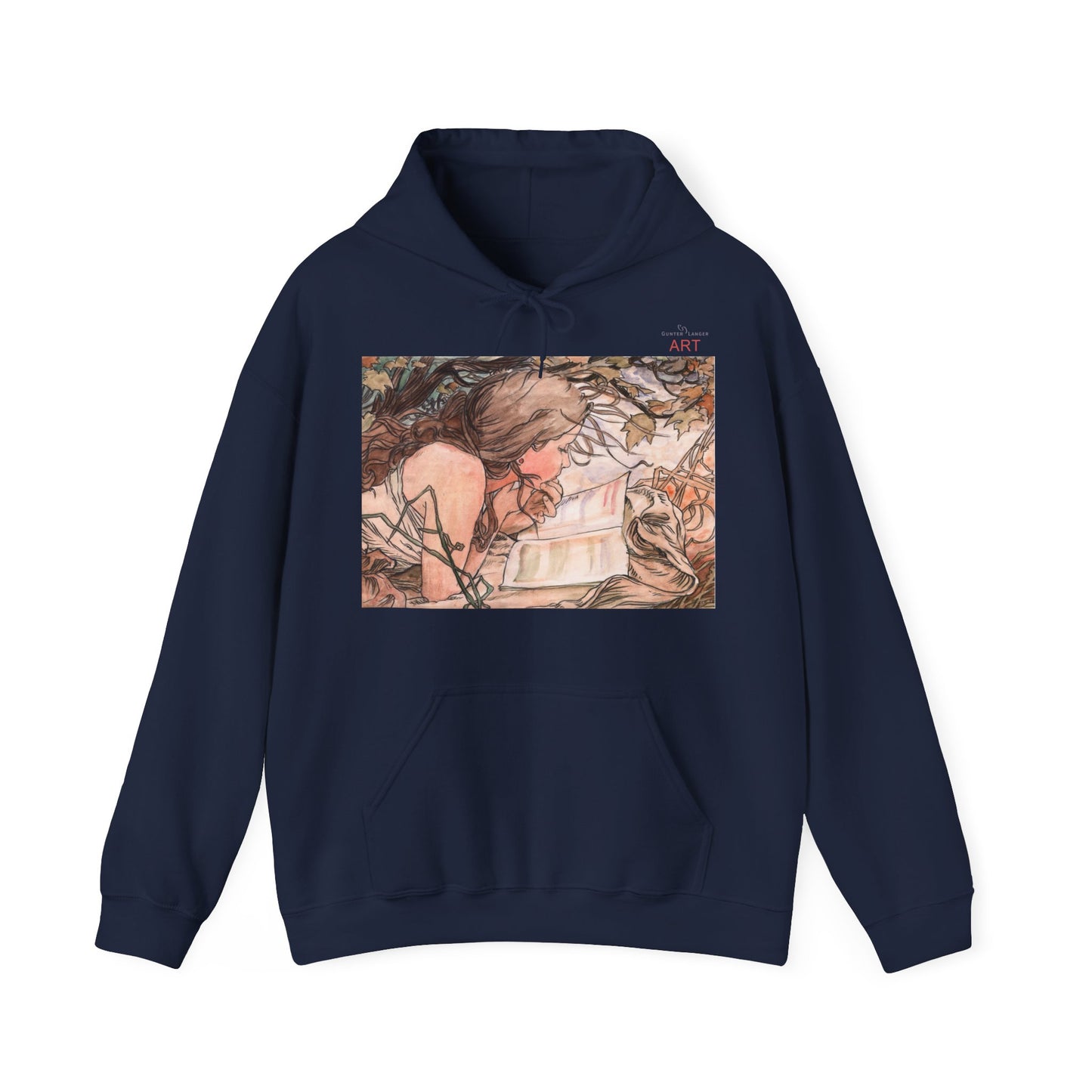 Unisex Heavy Blend™ Hooded Sweatshirt - Motiv:  Front Antonia
