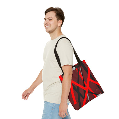Tote Bag (AOP) - Motiv: Mikado, Rot
