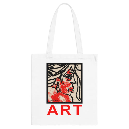 Tote Bag - Motiv: Ria ART, einseitig bedruckt, H 30,5 cm