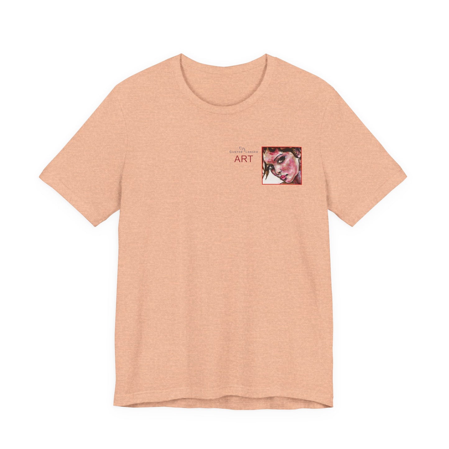 Copy of Unisex Jersey Short Sleeve Tee - Motiv: Annette, H 8 cm