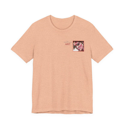 Copy of Unisex Jersey Short Sleeve Tee - Motiv: Annette, H 8 cm