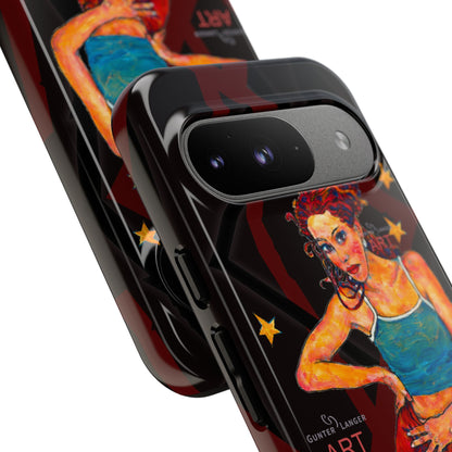 Tough Cases - Google Pixel - Samsung Galaxy - Motiv: Lea, Sternenhimmel, Mikado3