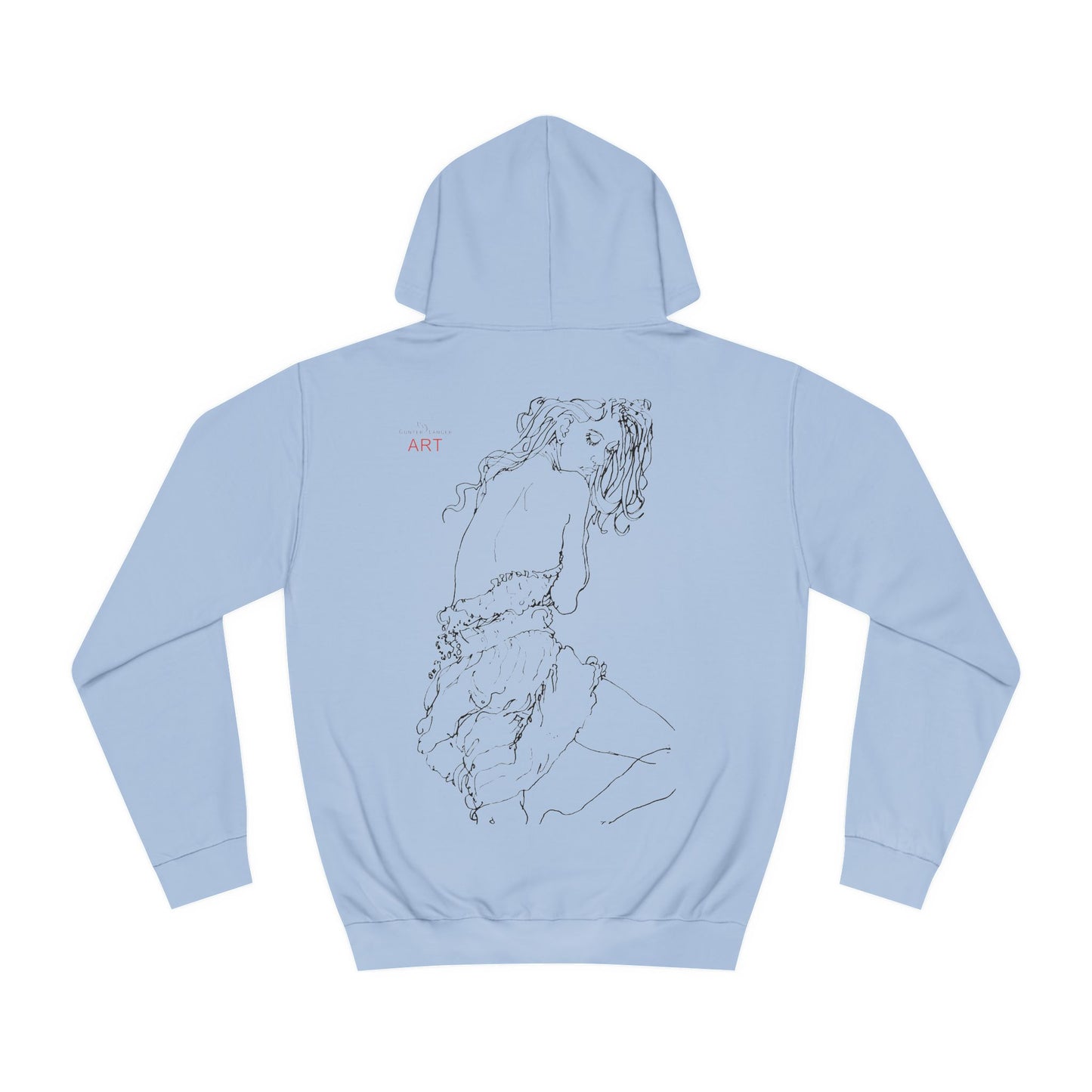 Unisex College Hoodie - Motiv: Rückseite Giselle