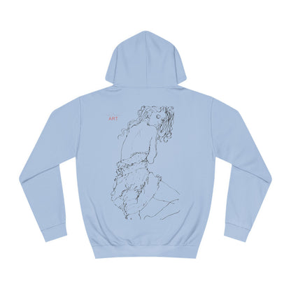 Unisex College Hoodie - Motiv: Rückseite Giselle