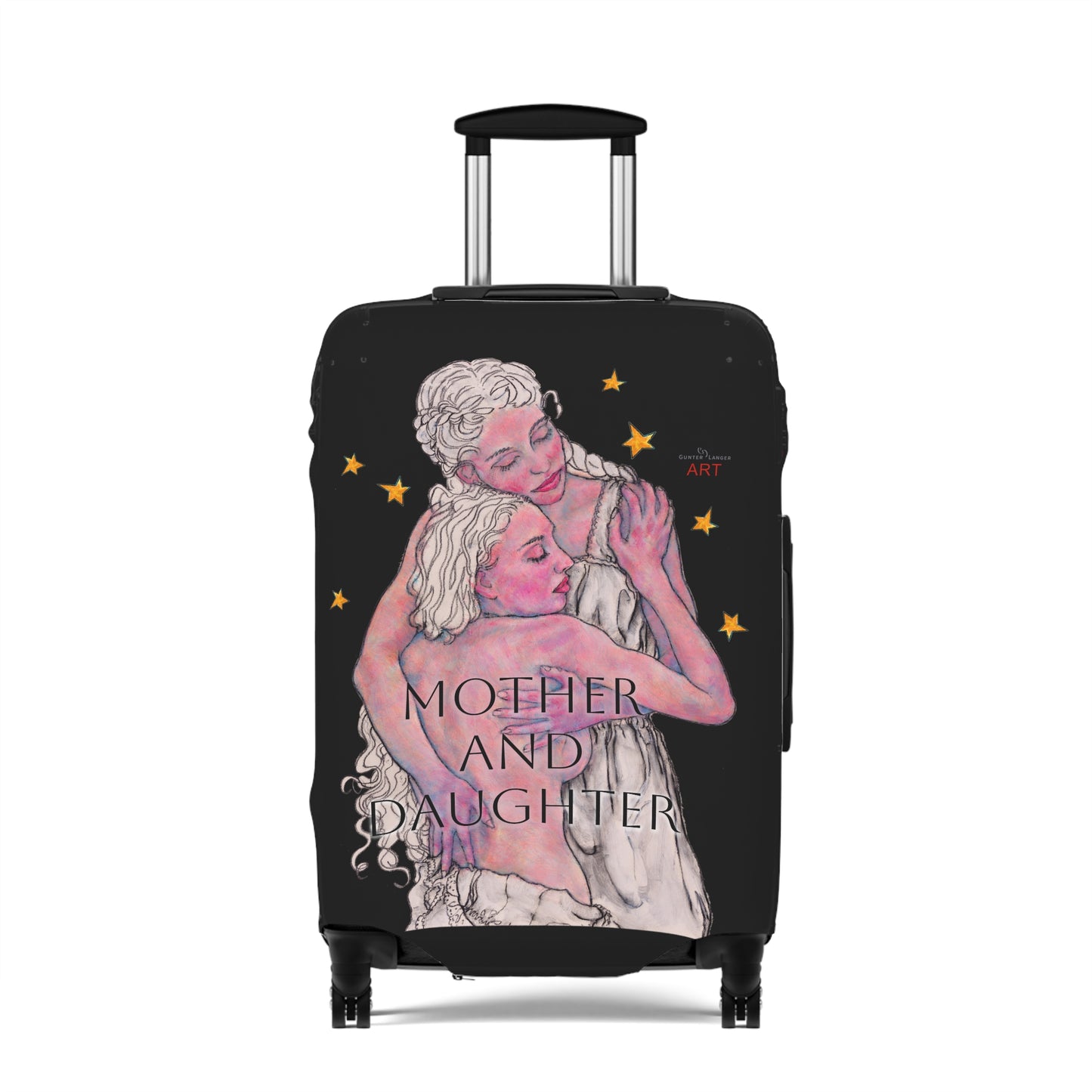 Luggage Cover - Mutter und Tochter - Motiv: Zuflucht, Sterne