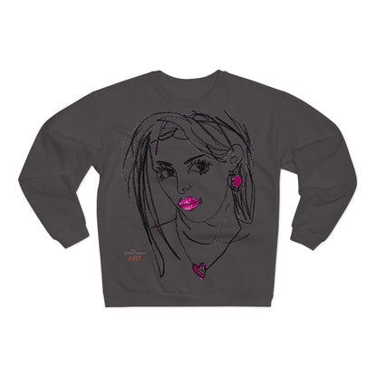 Unisex Crew Neck Sweatshirt (EU) - Motiv Front Raja, H 49 cm