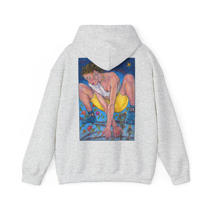 Unisex Heavy Blend™ Hooded Sweatshirt - Motiv: Rückseite "Alva", H43 cm