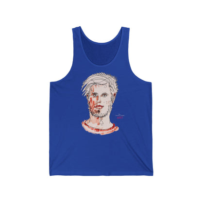 Unisex Jersey Tank- Motiv "Markus" H 32 cm