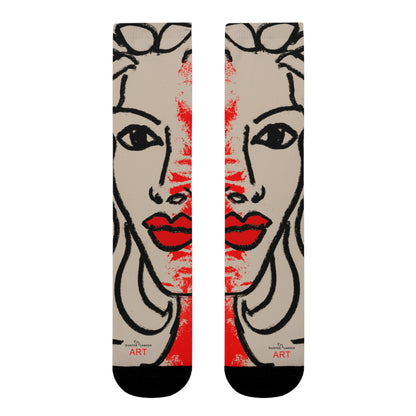 Sublimation Crew Socks (EU) - Motiv: Louisa