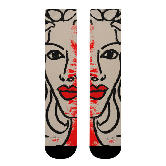 Sublimation Crew Socks (EU) - Motiv: Louisa