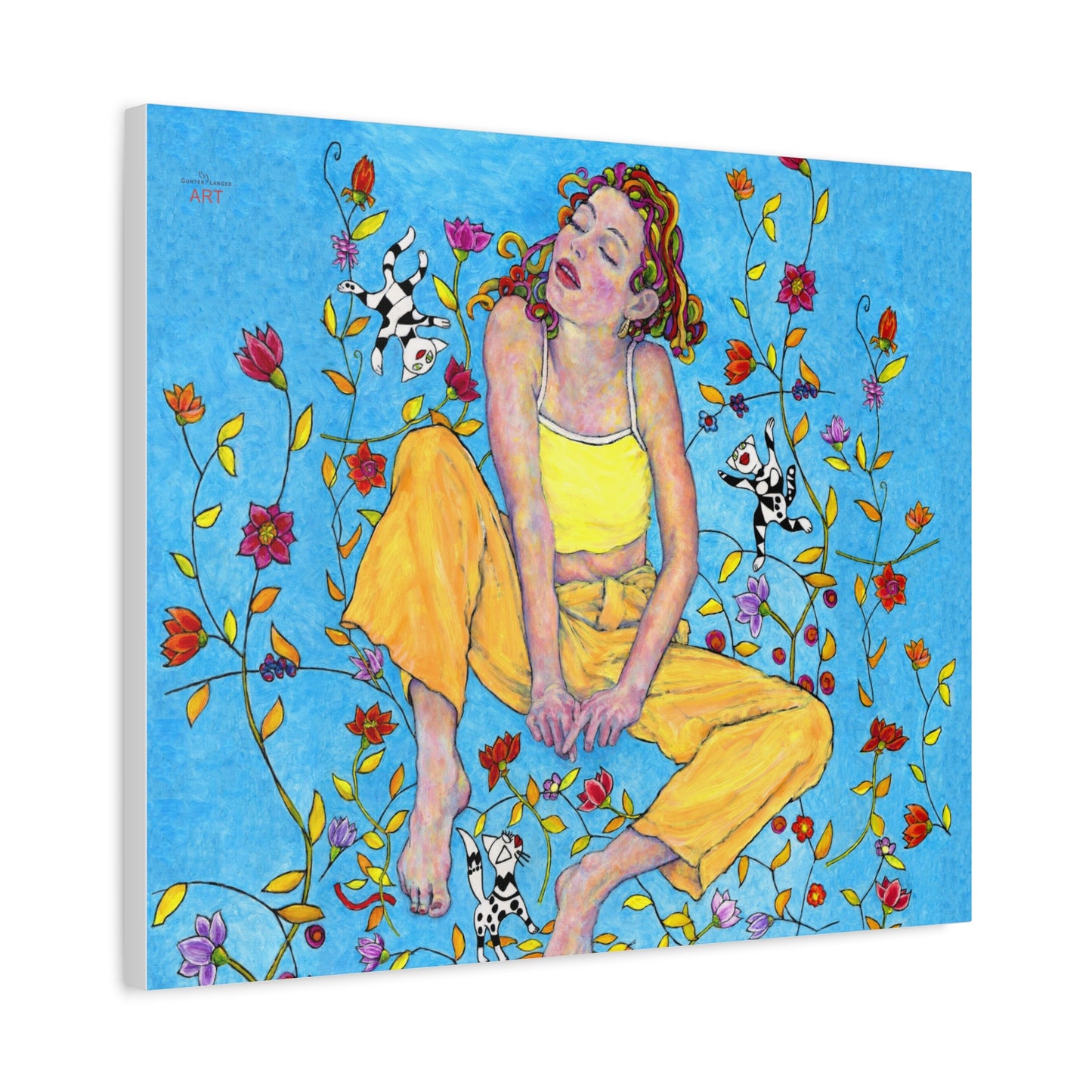 Matte Canvas, Stretched, 1.25" - Motiv: Carolin