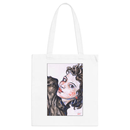 Tote Bag - Motiv: Annette, einseitig bedruckt, H30,5 cm