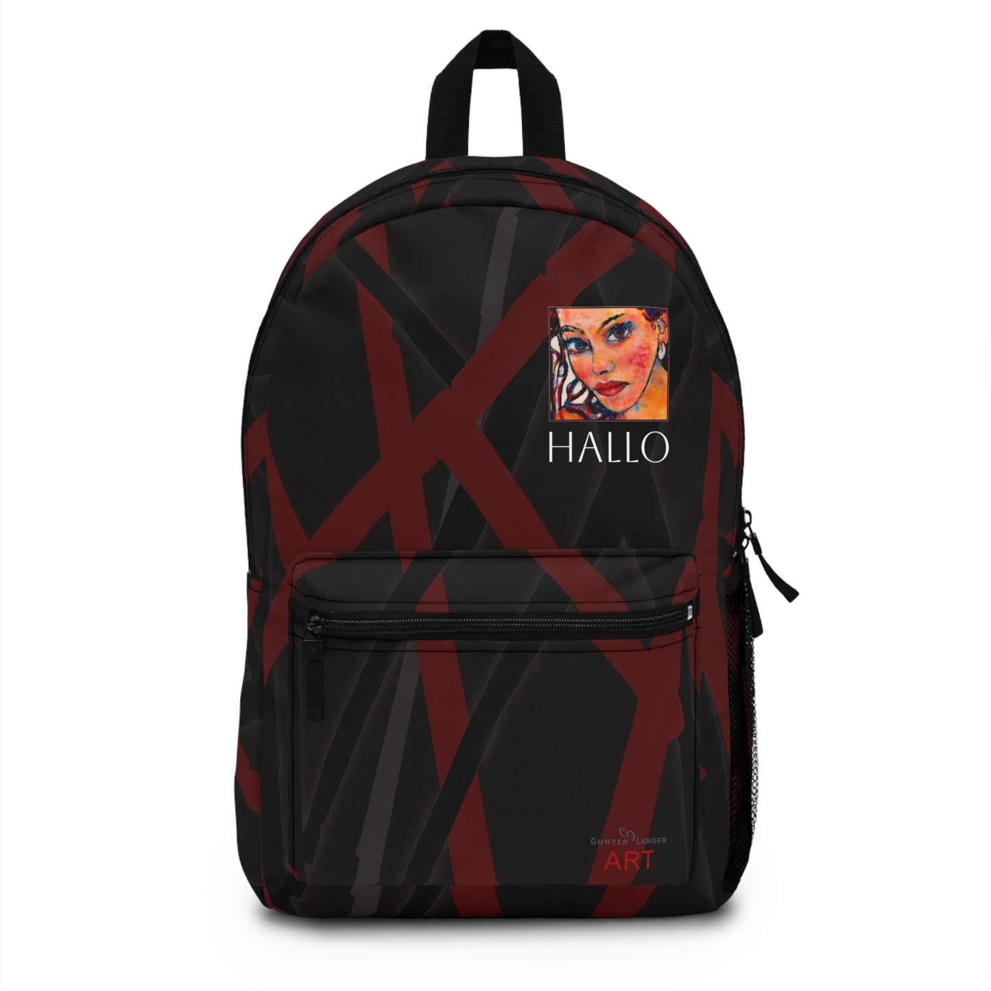 Backpack - Motiv: Lea, H 6 cm, Mikado 3 sw