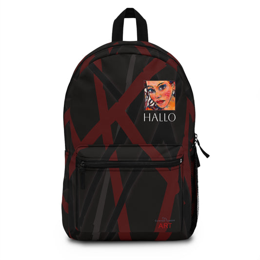 Backpack - Motiv: Lea, H 6 cm, Mikado 3 sw