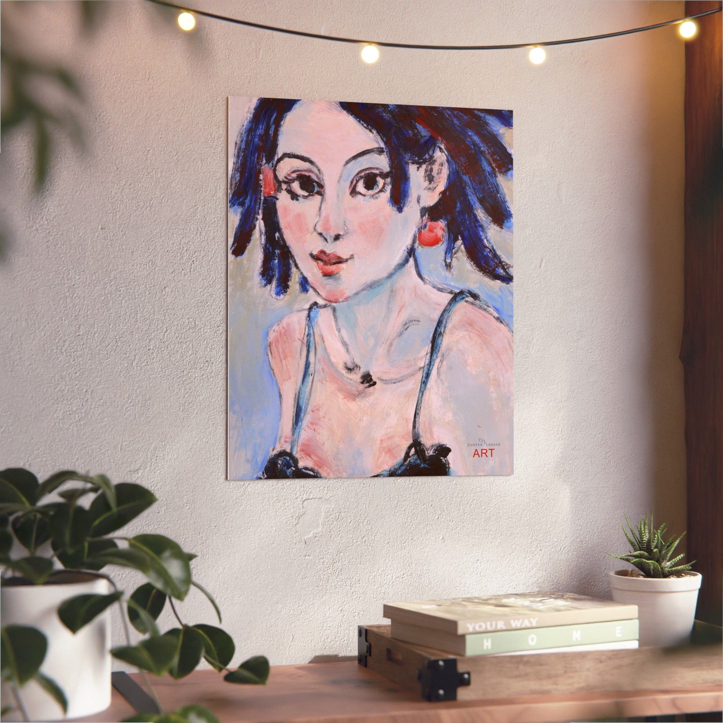 Aluminum Composite Panels -  Motiv: Sophie, H 50 cm