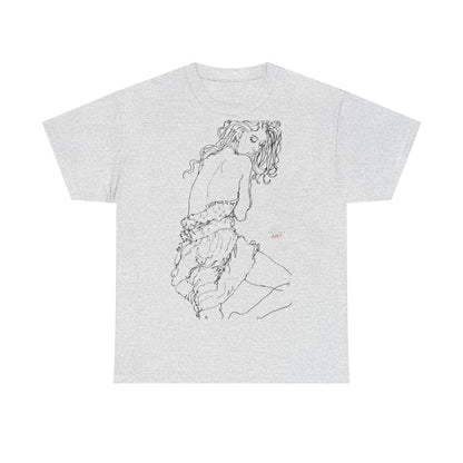 Unisex Heavy Cotton Tee - Motiv: Front Giselle
