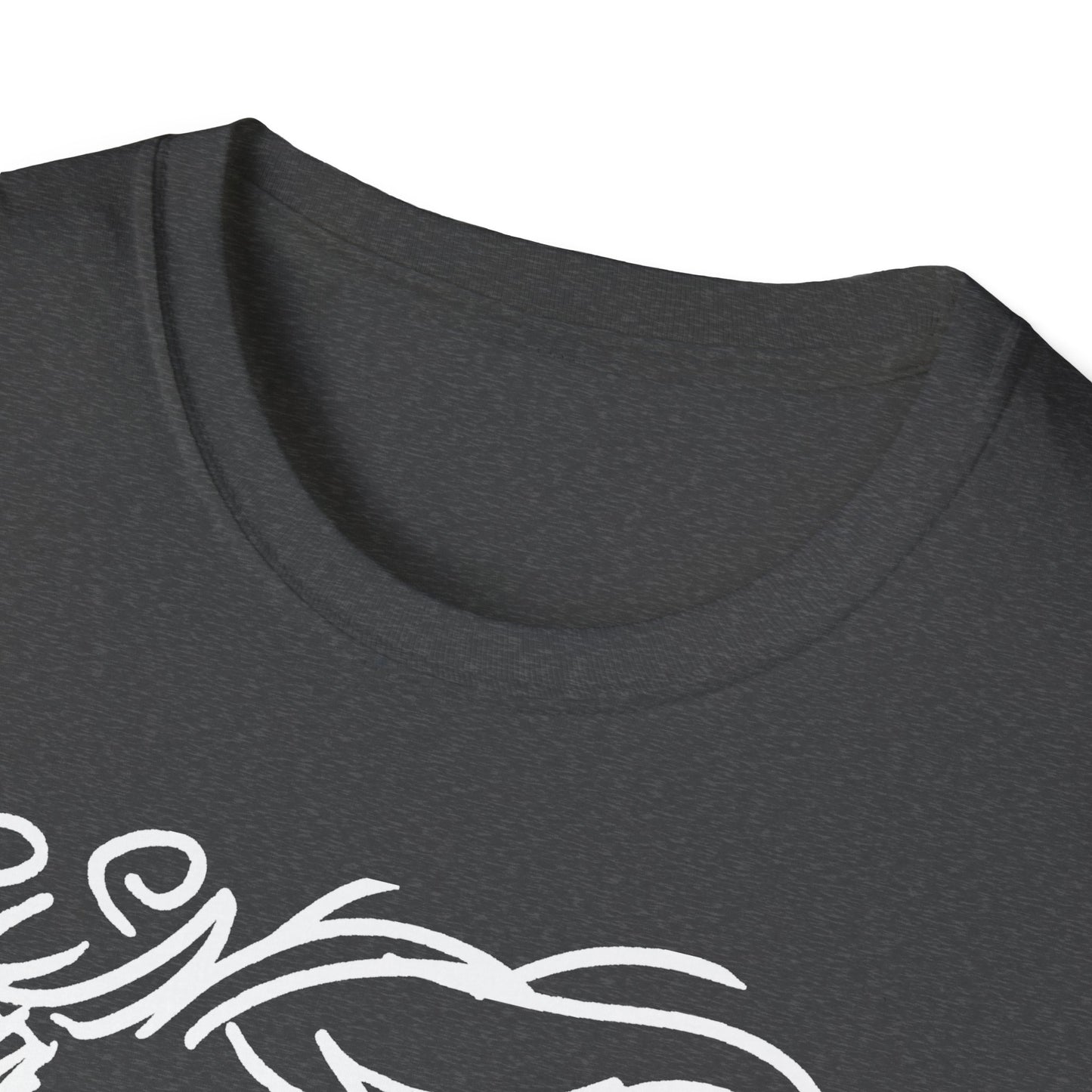 Unisex Softstyle T-Shirt - Motiv: Front Lars, H 35,5 cm