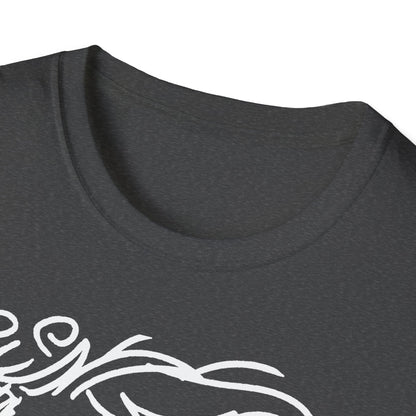 Unisex Softstyle T-Shirt - Motiv: Front Lars, H 35,5 cm