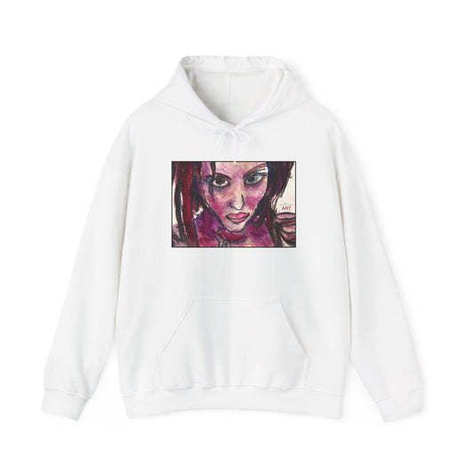 Unisex Heavy Blend™ Hooded Sweatshirt - Motiv Frontseite "Lola", H 19 cm