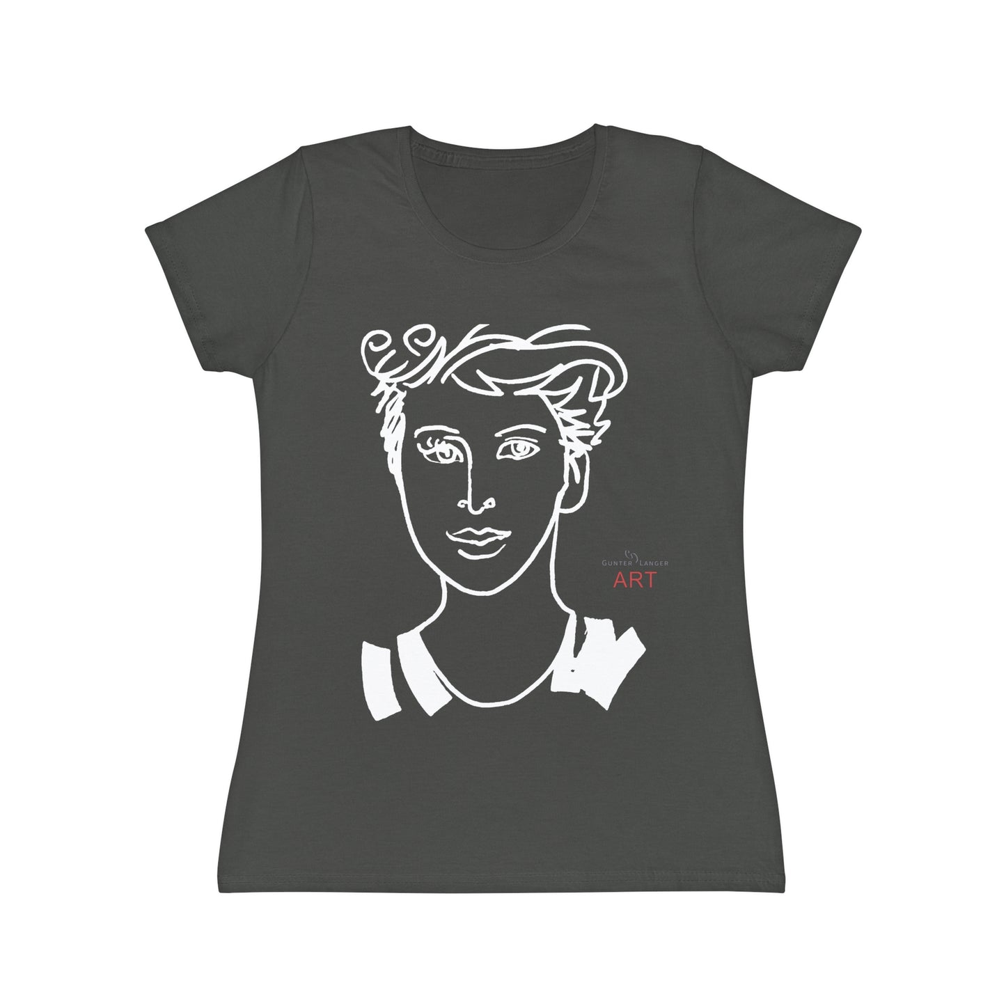 Women's Iconic T-Shirt - Motiv: Lars & Lars (weiß)