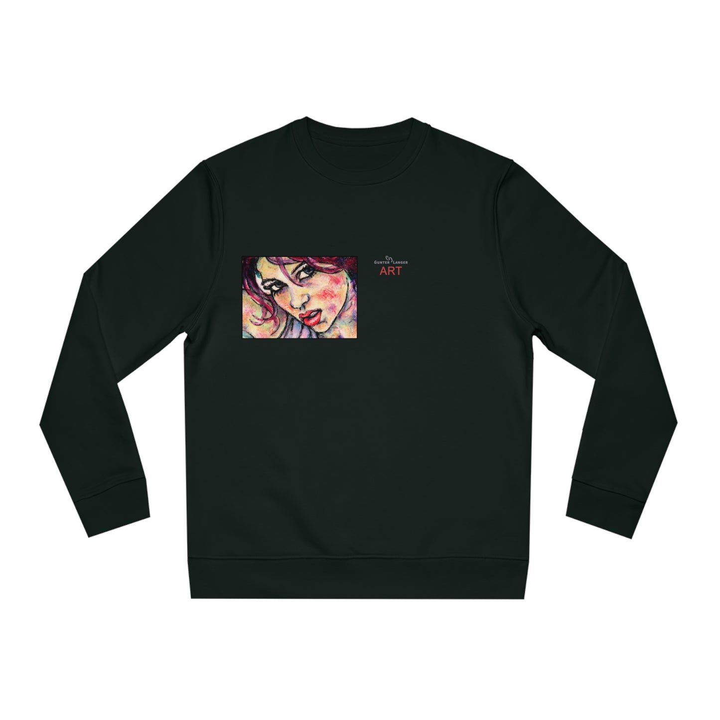 Unisex Changer Sweatshirt - Motiv: Front Nike, H12 cm (klein) & Rückseite Nike, H 43 cm