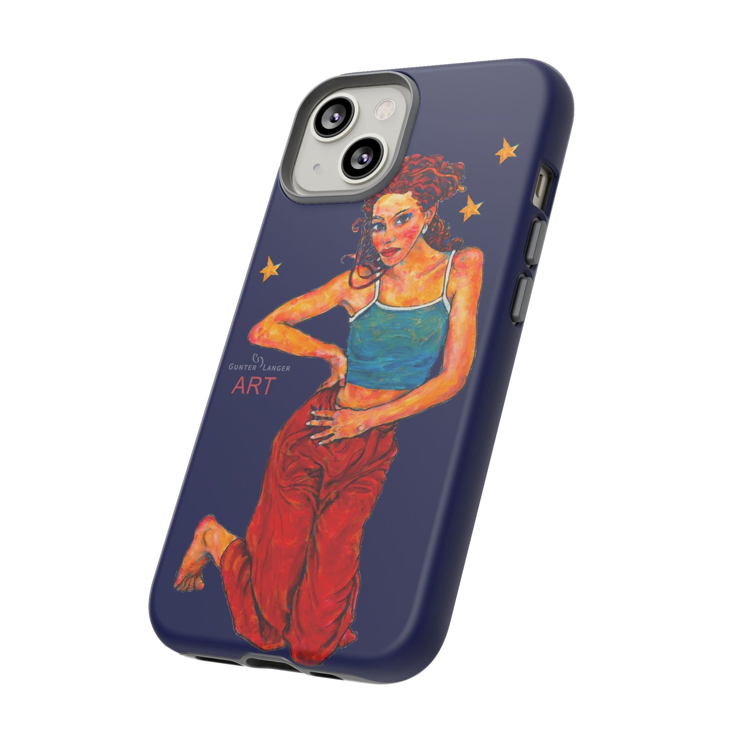 Tough Cases - iPhone - Motiv: Lea, Sternenhimmel