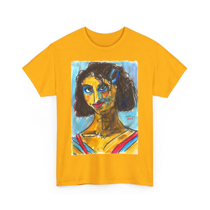 Unisex Heavy Cotton Tee - Motiv: Front Frechdax