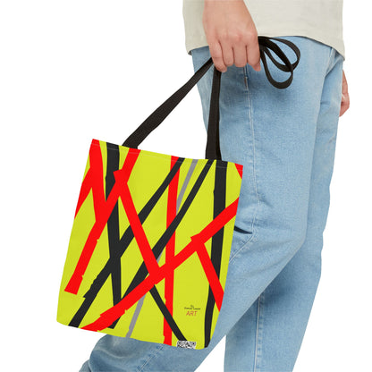 Tote Bag (AOP) - Motiv: Mikado, Hellgrün