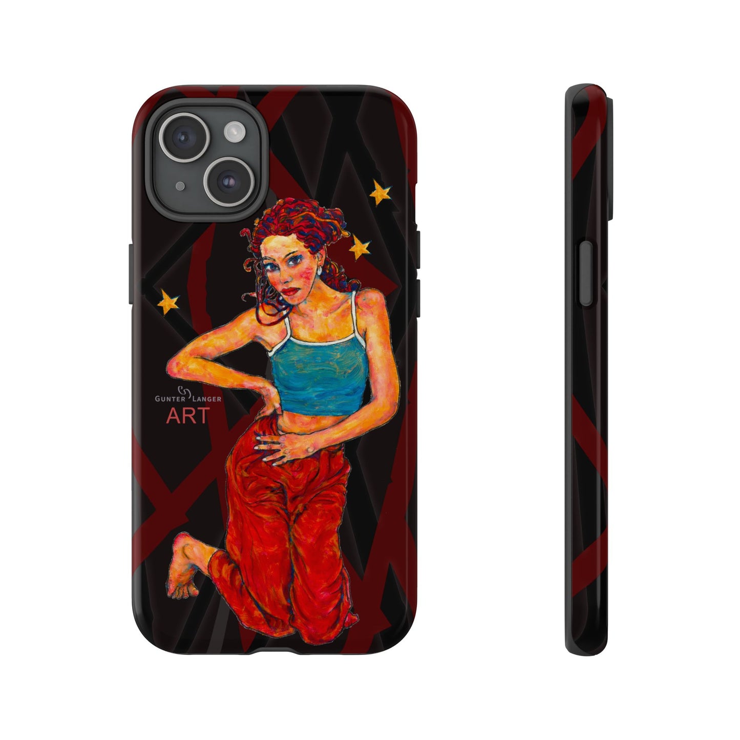 Tough Cases - iPhone - Motiv: Lea, Sternenhimmel, Mikado3