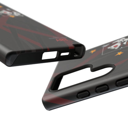 Tough Cases - Google Pixel - Samsung Galaxy - Motiv:  "Miau" klein H 8 cm, Sternenhimmel, Mikado3