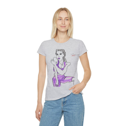 Women's T-Shirt - Motiv: Front Carlotta