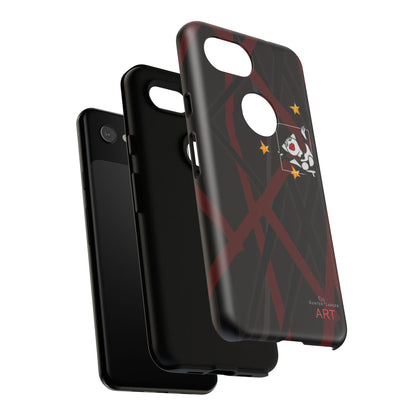 Tough Cases - Google Pixel - Samsung Galaxy - Motiv:  "Miau" klein H 8 cm, Sternenhimmel, Mikado3