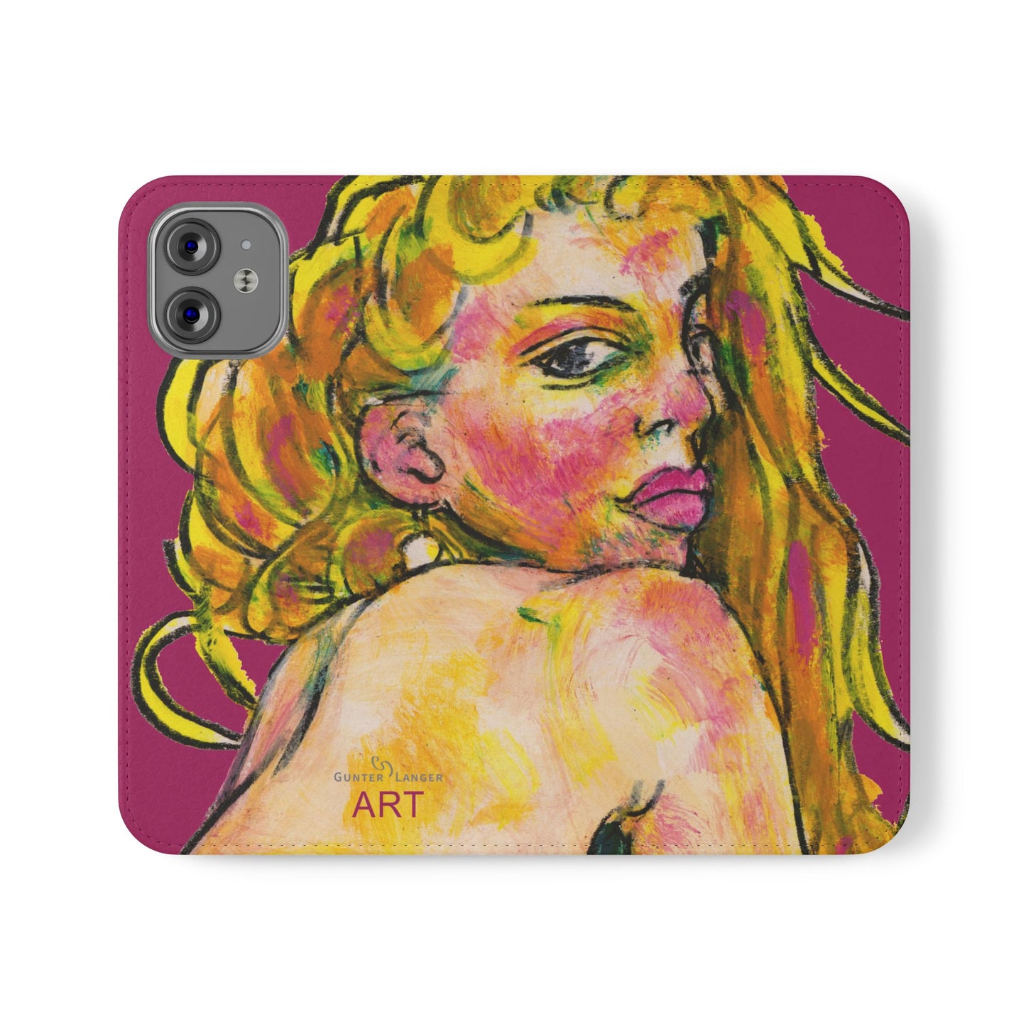 Flip Cases - Motiv: Romina, Rot