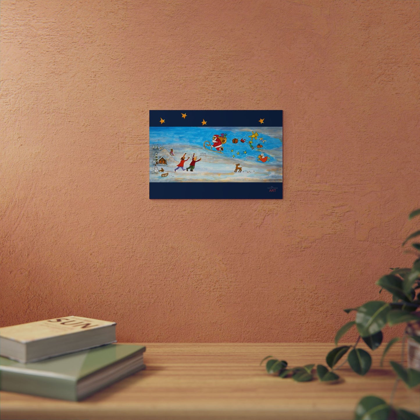 Aluminum Composite Panels - Motiv: Weihnachten, 30x20 cm