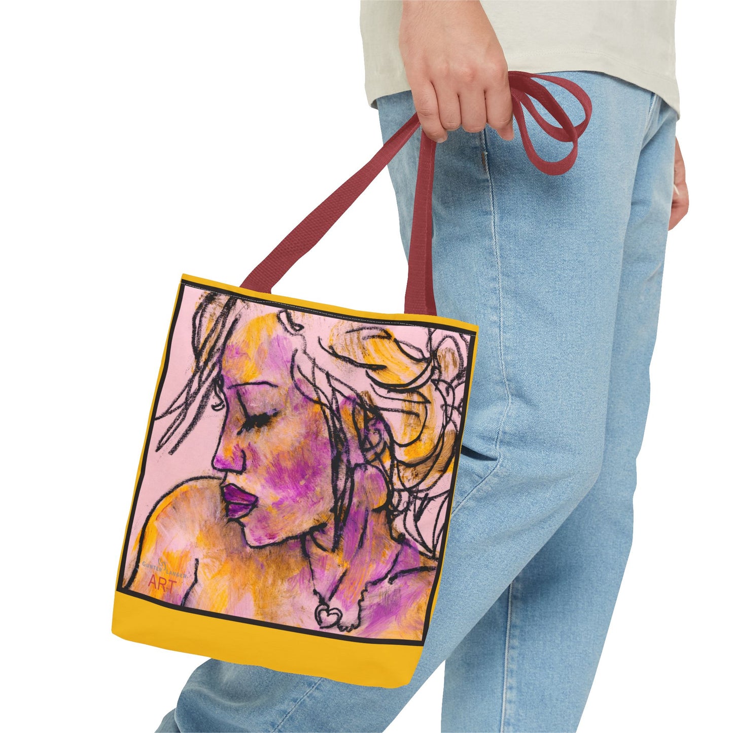 Tote Bag (AOP) - Motiv: Lilly & Romina 13", 16"