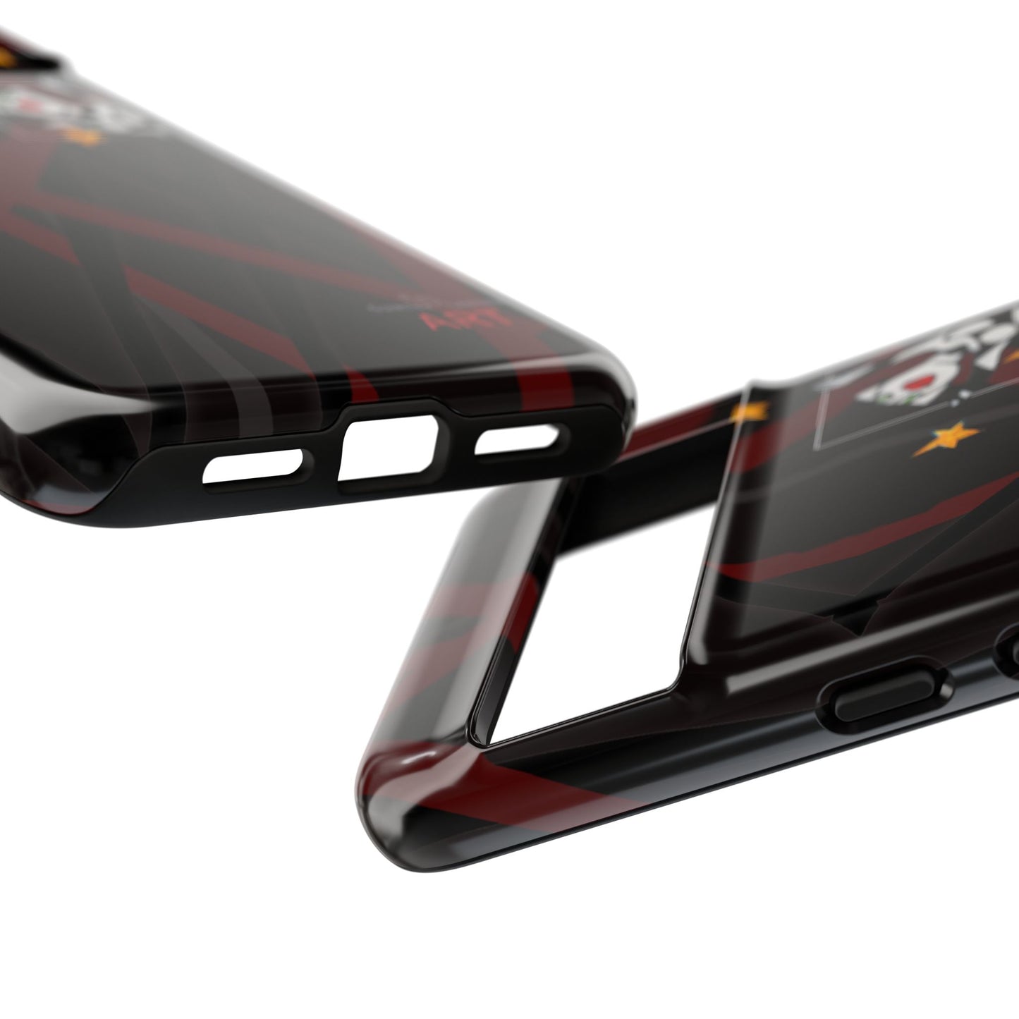Tough Cases - Google Pixel - Samsung Galaxy - Motiv:  "Miau" klein H 8 cm, Sternenhimmel, Mikado3