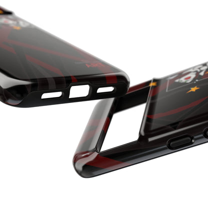 Tough Cases - Google Pixel - Samsung Galaxy - Motiv:  "Miau" klein H 8 cm, Sternenhimmel, Mikado3