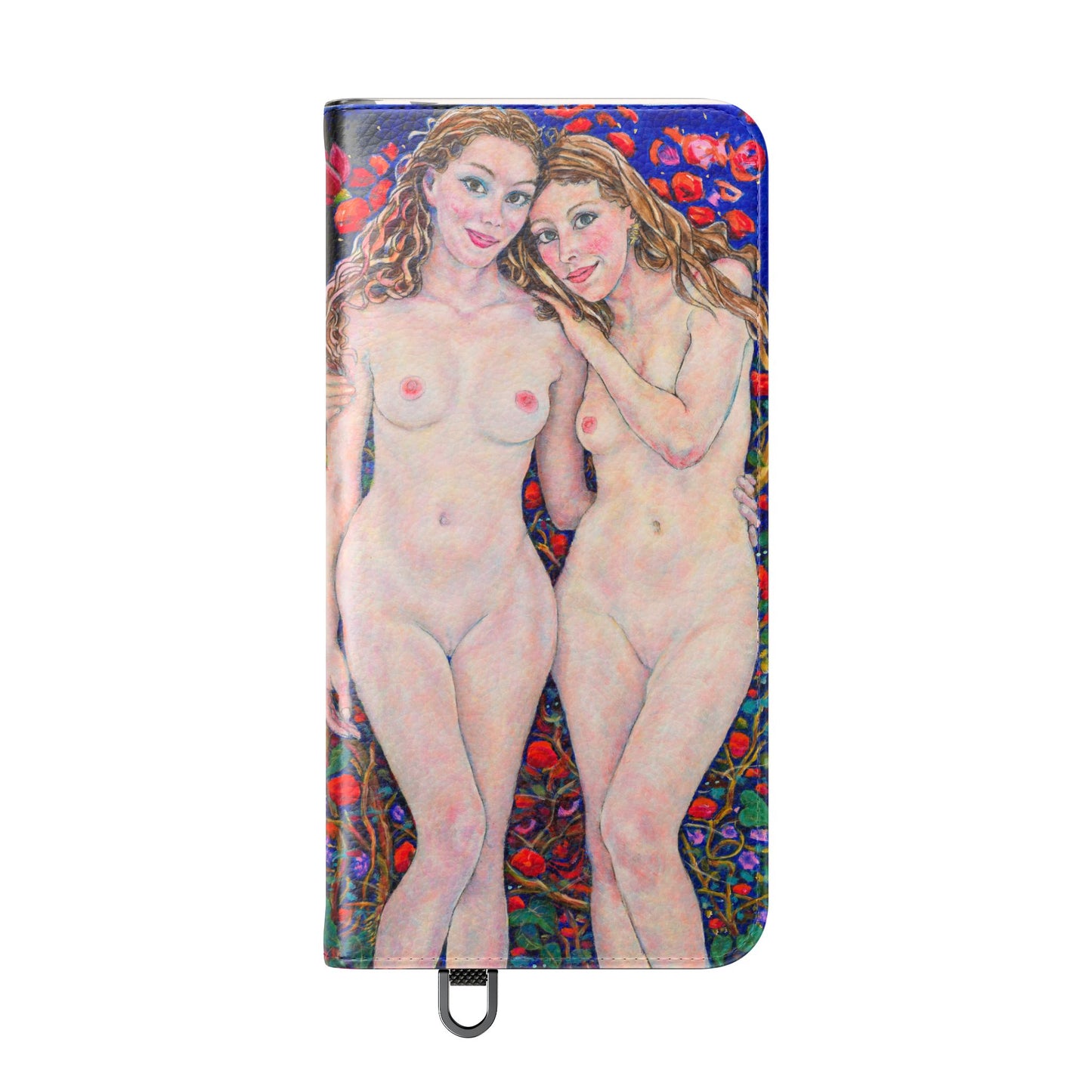 Flip Cases - Motiv: Waldnymphen, Schwarz, Seifenblasen