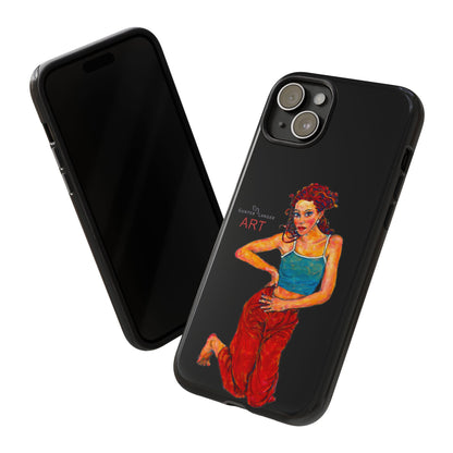 Tough Cases - iPhone - Motiv: Lea, Schwarz