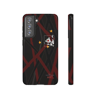 Tough Cases - Google Pixel - Samsung Galaxy - Motiv:  "Miau" klein H 8 cm, Sternenhimmel, Mikado3