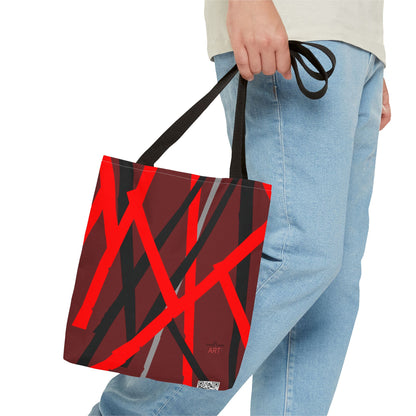 Tote Bag (AOP) - Motiv: Mikado, Rot
