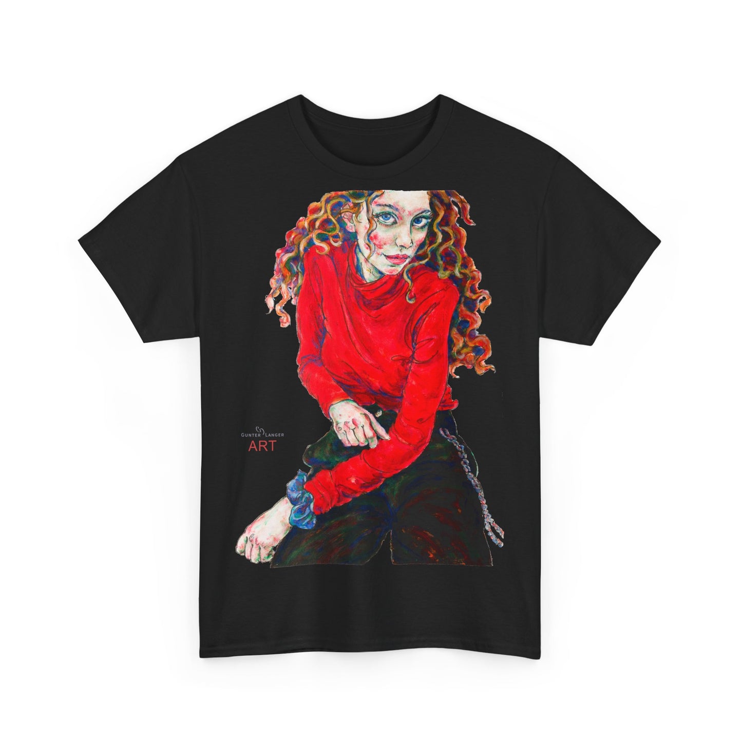 Unisex Heavy Cotton Tee - Motiv: Front Franciska