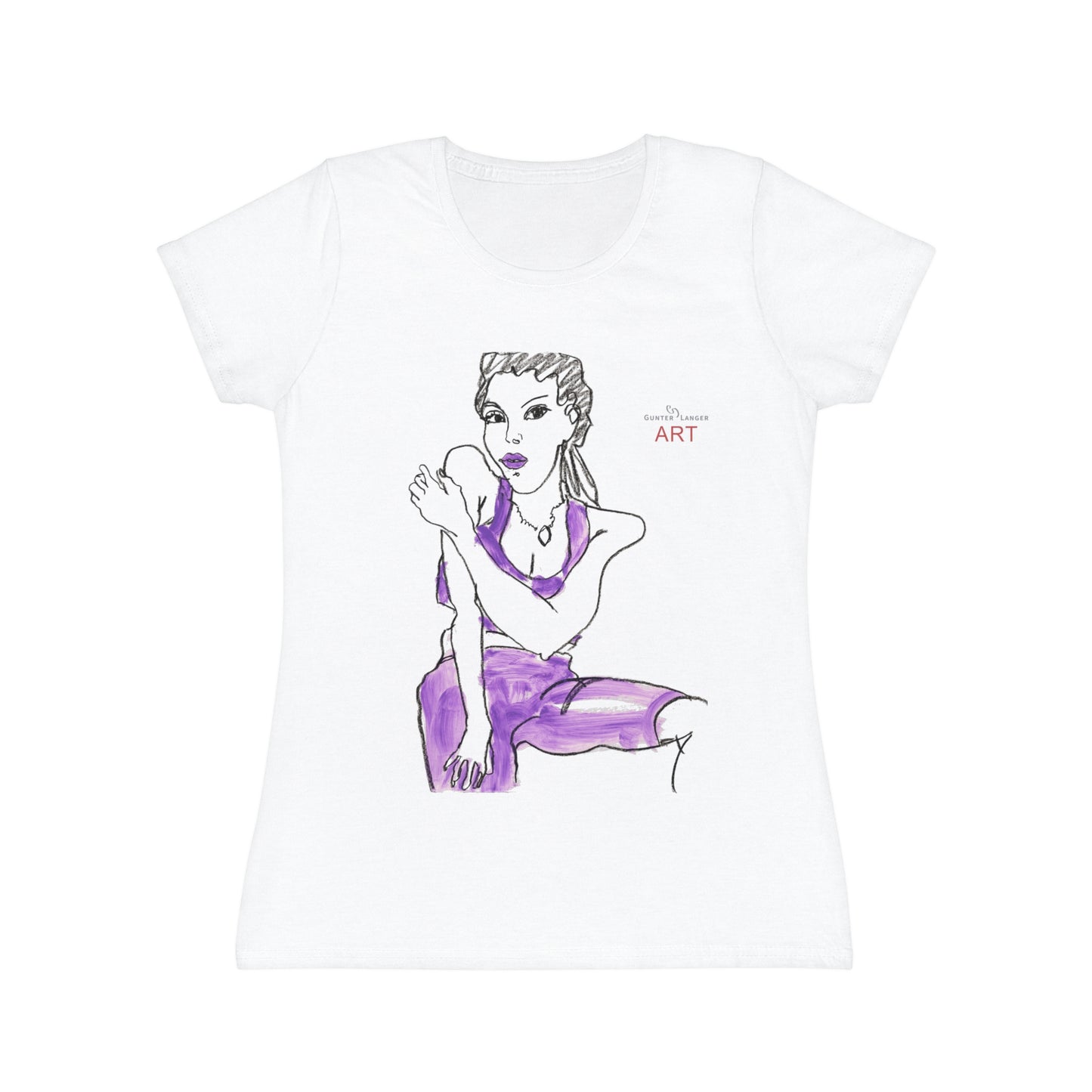 Women's T-Shirt - Motiv: Front Carlotta