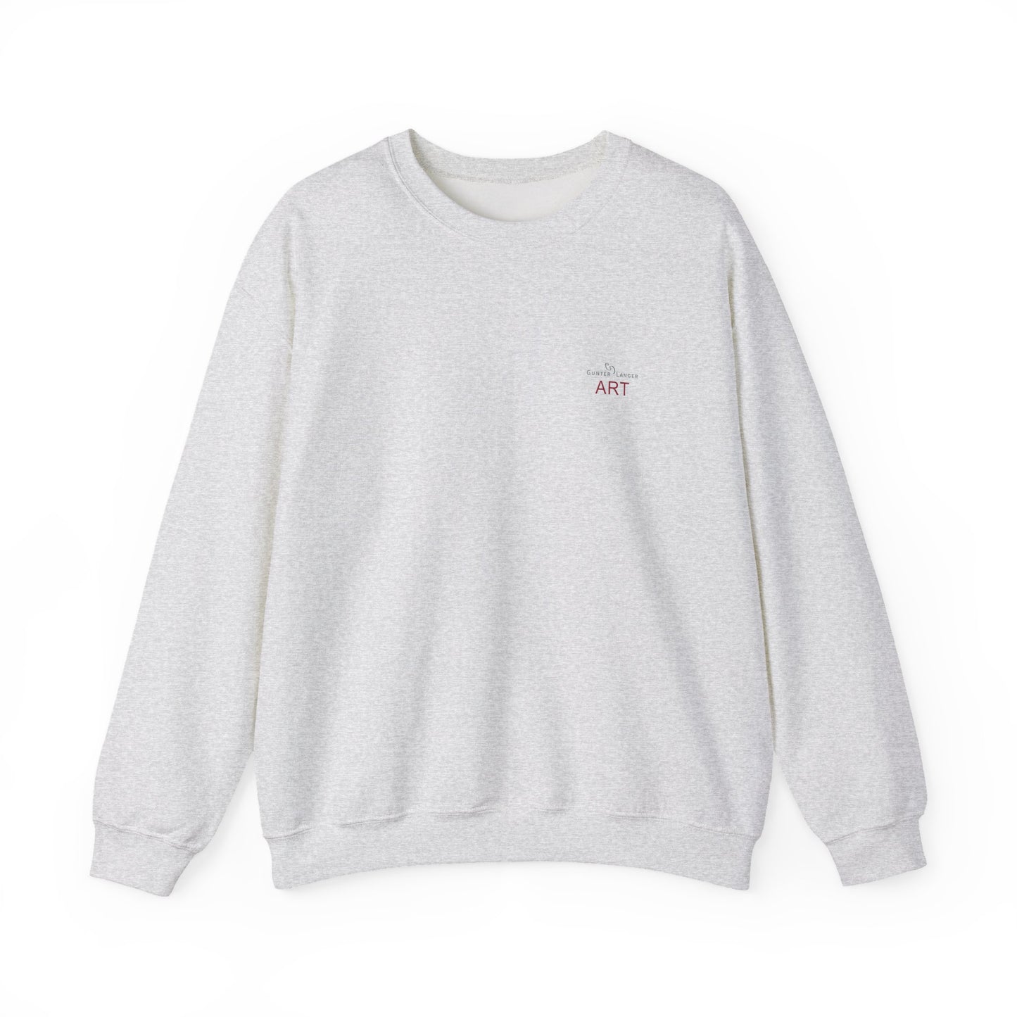 Unisex Heavy Blend™ Crewneck Sweatshirt - Motiv: Front Logo & Rückseite Pauline