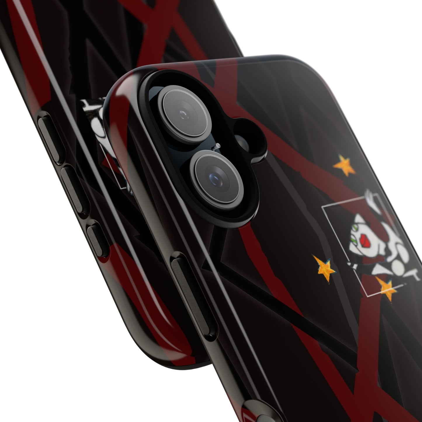 Tough Cases - Google Pixel - Samsung Galaxy - Motiv:  "Miau" klein H 8 cm, Sternenhimmel, Mikado3