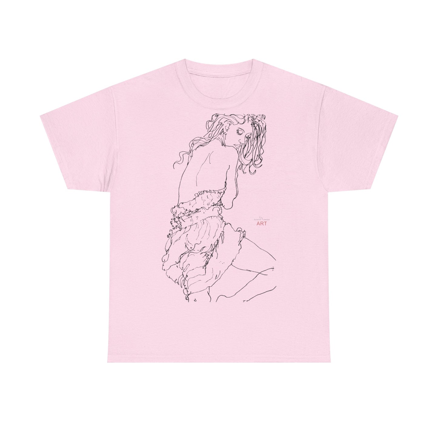 Unisex Heavy Cotton Tee - Motiv: Front Giselle